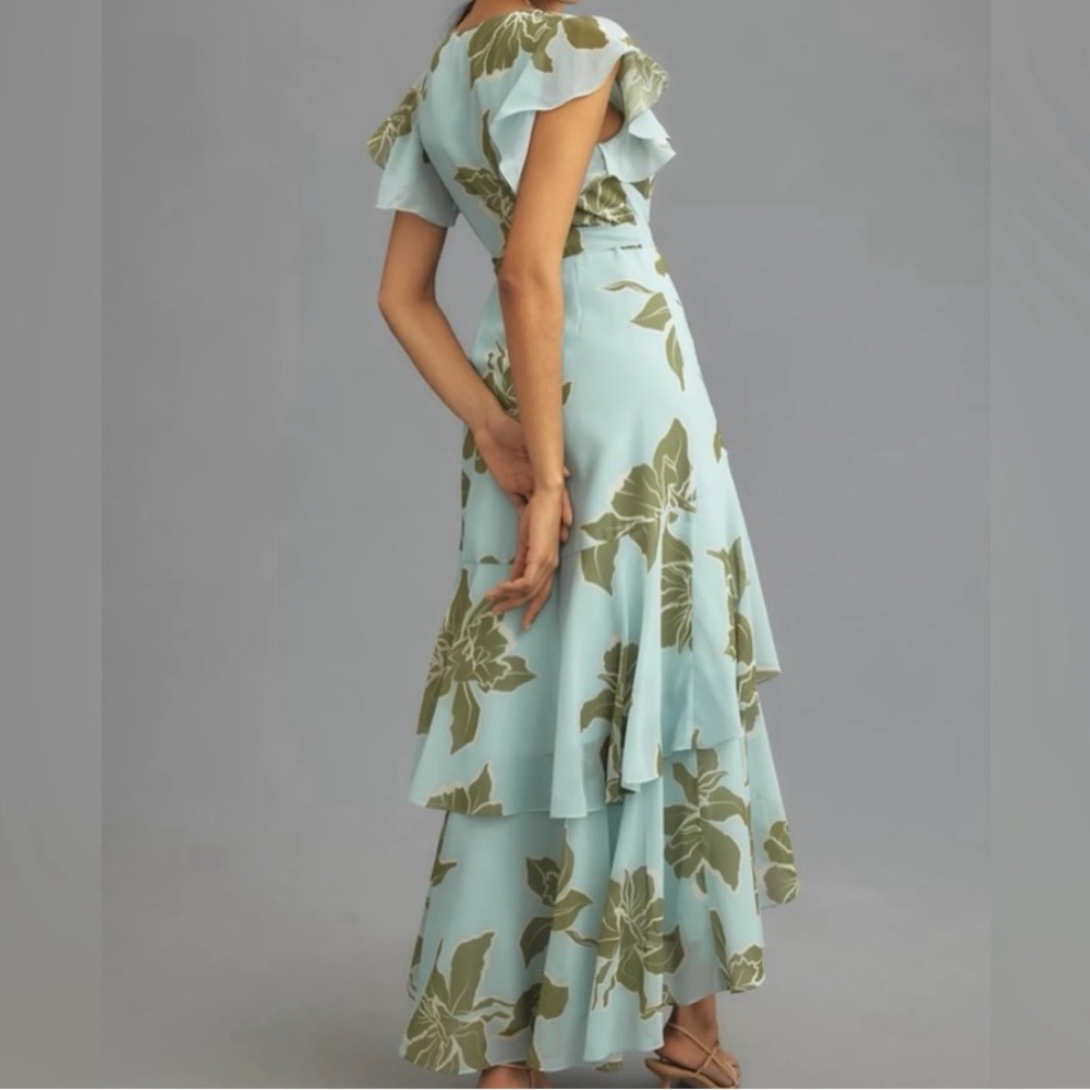 XXSP Hutch Asymmetrical Dress, turquoise, Anthropologie - Picture 3 of 9